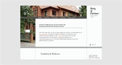 Desktop Screenshot of berg-und-partner.de